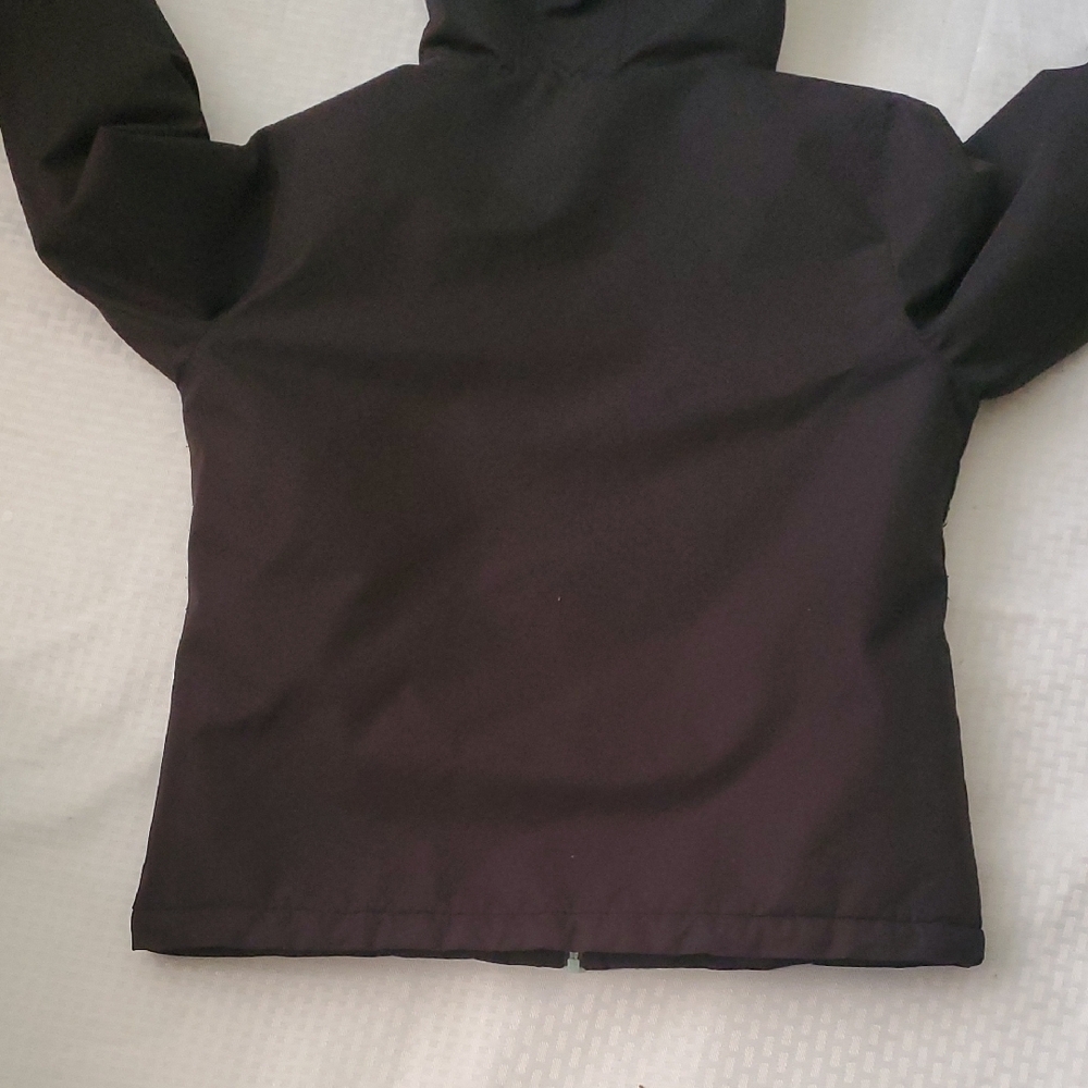 Swiss Tech  Black  Hooded Coat - Picture 8 of 10